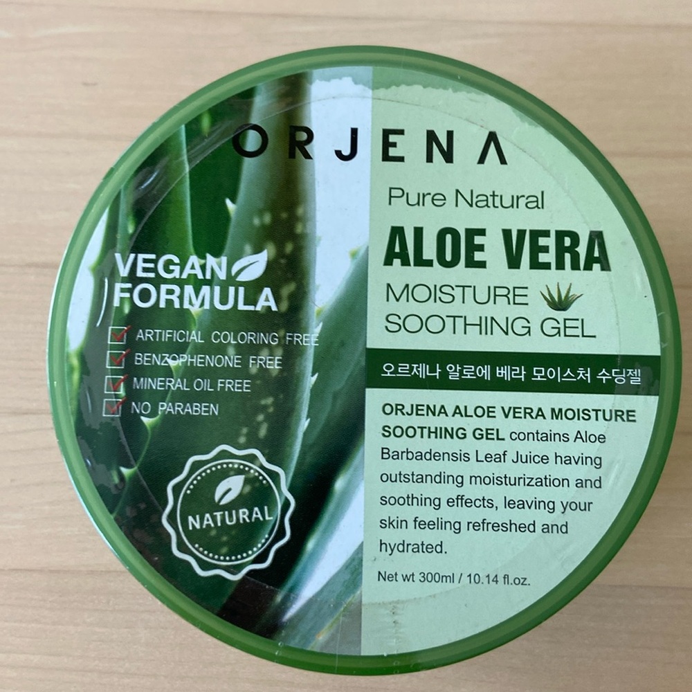 NWT Orjena Aloe Vera Moisture Soothing Gel Skincare